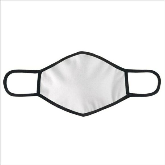 Gold Chain Designer Black Face mask - Picture 3 of 3